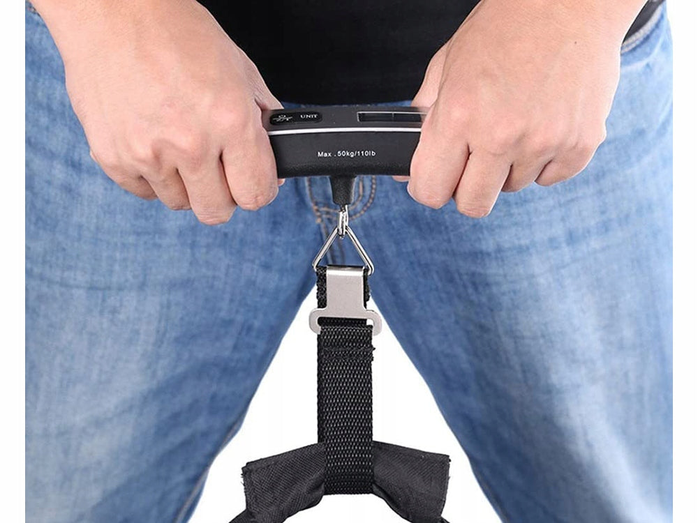 Digital Kofferwaage Gepäckwaage Handwaage Reisewaage Anglerwaage Hängewaage 50KG