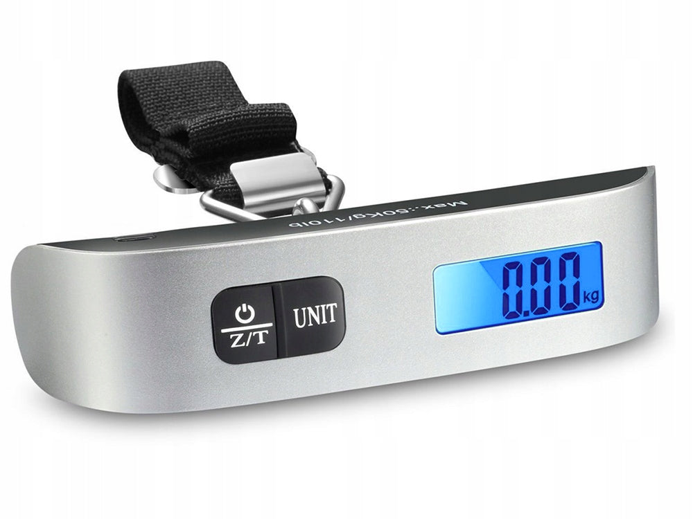 Digital Kofferwaage Gepäckwaage Handwaage Reisewaage Anglerwaage Hängewaage 50KG